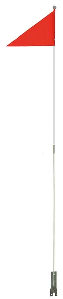 Wimpel mit Stange 1.5m