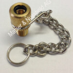 Aufschraubnippel SKS mit Kette