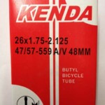 26x1.75-2.125" Schlauch Kenda Schrader 48 mm