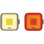 LED Lichtset Knog Blinder Square twin pack black