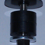 Zapfen für Lenker Alu schwarz