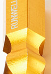 Ventilkappen Alu eloxiert gold Runwell