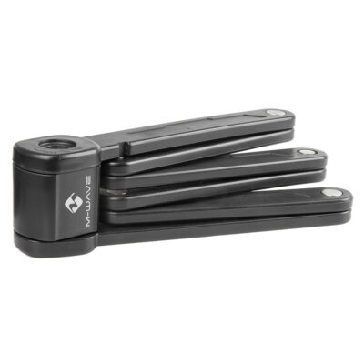 Faltschloss M-Wave F875/6 schwarz