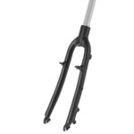 Gabel Alu MTB 26" Ahead 1 1/8" mattschwarz