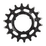 Steckzahnkranz KMC 17 Zähne 1/2"x3/32" schwarz