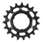 Steckzahnkranz KMC 19 Zähne 1/2"x1/8" schwarz