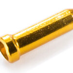 Kabelendhülse  Aluminium gold