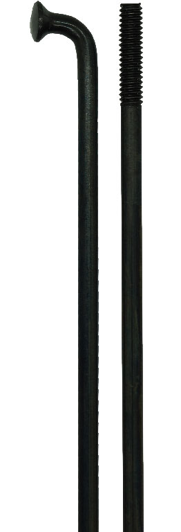 Speiche cnSpoke 2 mm Inox schwarz 252 mm