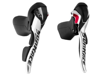 Brems/Schalthebel SunRace 2x10 Gang silber schwarz