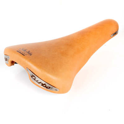 Sattel Turbo Racer hell-braun Leder