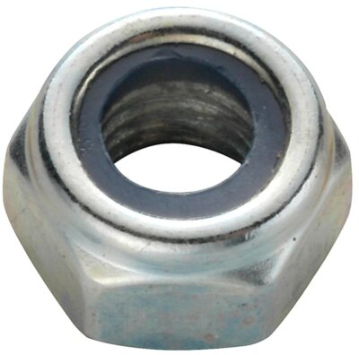 Stoppmutter M5 Inox mit Nylon