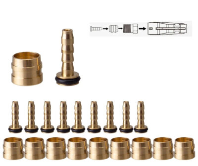 Olive mit Pin für TEKTRO Set à 10 Stück