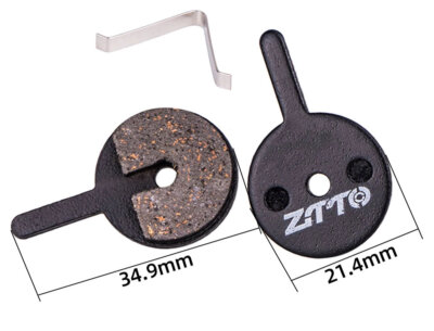 Bremsbelag Disc ZT 83 semi metallic