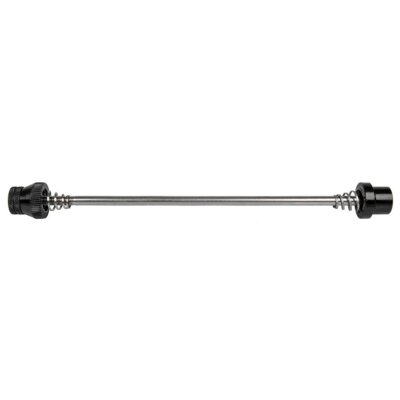 Achssicherung Schnellspanner hinten schwarz