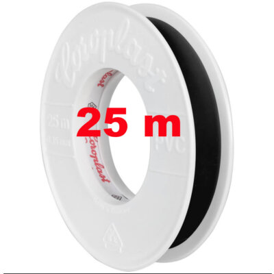 Isolierband Coroplast PVC schwarz