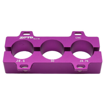 Schraubstockeinsatz TQJJ05 Aluminium violett