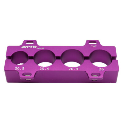 Schraubstockeinsatz TQJJ06 Aluminium violett