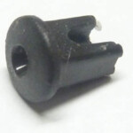 Plastic-Kabelstecker 2,8 x 0,5 mm