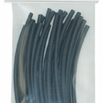 Schrumpfschlauch schwarz 24 x Ø 3.2mm